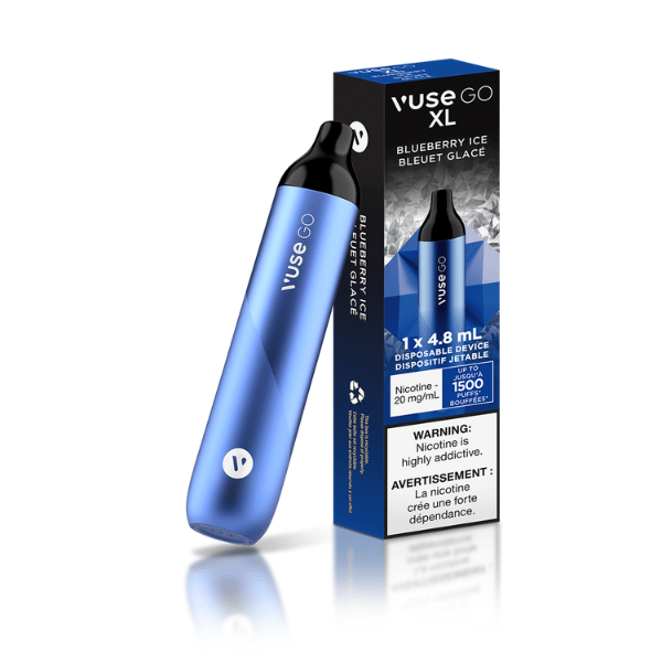 Vaping Supplies - Vuse Go XL Disposable Blueberry Ice - Vuse