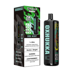 Federal *EXCISED* RTL - Disposable Vape Oxbar Oxhukka BBG Mint