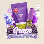 Extracts Inhaled - MB - Ambr Grape Pluto THC 510 Vape Cartridge - Format: - Ambr