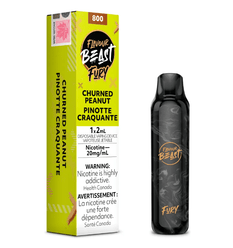 *EXCISED* RTL - Flavour Beast Fury Disposable Vape Churned Peanut - Flavour Beast