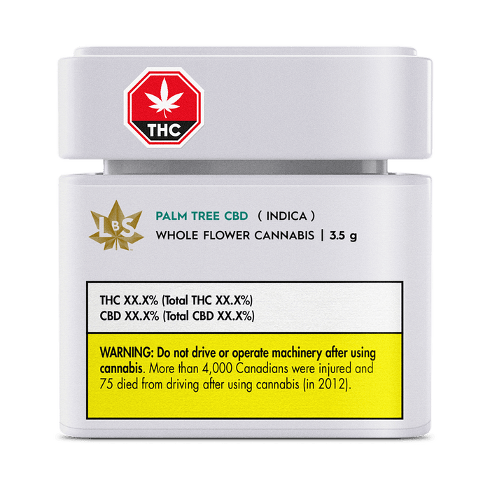Dried Cannabis - SK - LBS Palm Tree CBD Flower - Format: - LBS