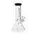 Glass Bong - Blueberry - 8" Beaker Bong - Blueberry