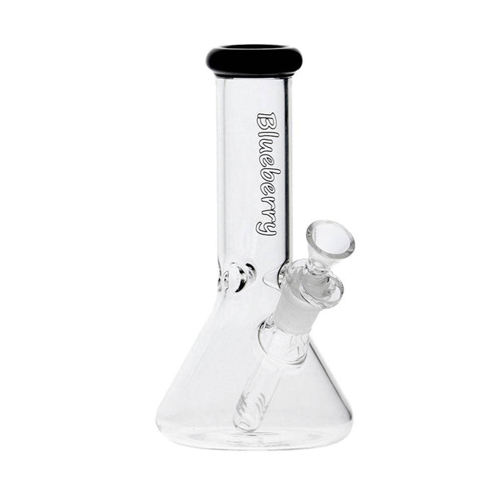 Glass Bong - Blueberry - 8" Beaker Bong - Blueberry