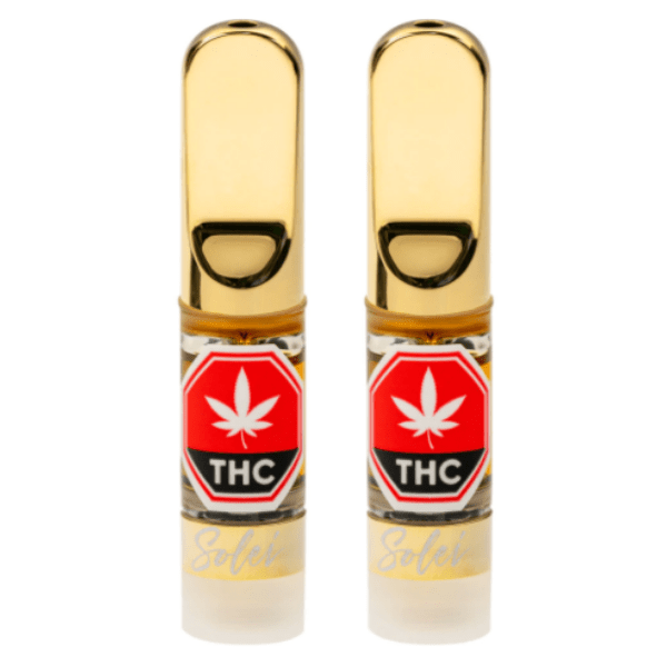 Extracts Inhaled - MB - Solei Mixed Pack of Strawberry & Lavender Fog THC 510 Vape Cartridge - Format: - Solei