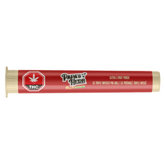 Extracts Inhaled - MB - Papa's Herb Fruit Punch Triple Infused Pre-Roll - Format: