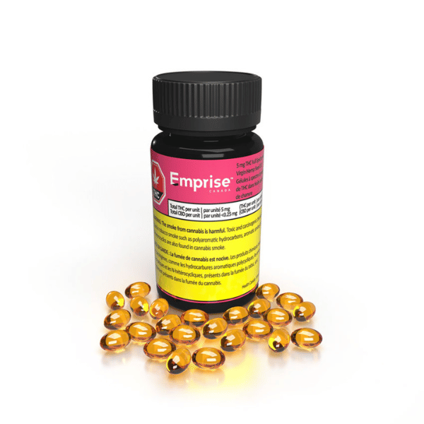 Extracts Ingested - SK - Emprise Canada Full Spectrum THC Oil Gelcaps - Format: - Emprise Canada