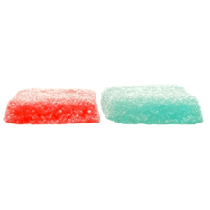 Edibles Solids - SK - Good Supply Sour Berry Blast Redberry and Blue Razz THC Gummies - Format: - Good Supply