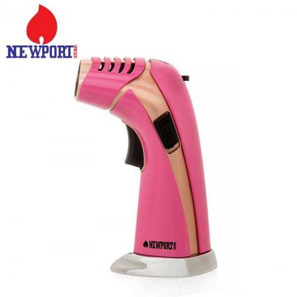 Newport Zero Triple Flame Torch Pink and Gold - Newport
