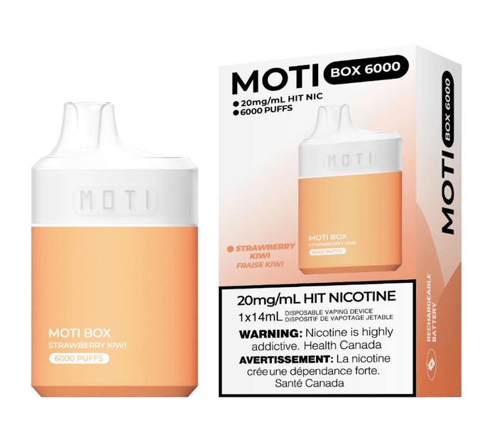 RTL - Disposable Vape Moti 6000 Puff Strawberry Kiwi - Moti