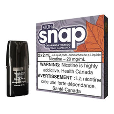 *EXCISED* RTL - STLTH Snap Pods Casablanca Tobacco 2ml Pack of 2 Pods - STLTH