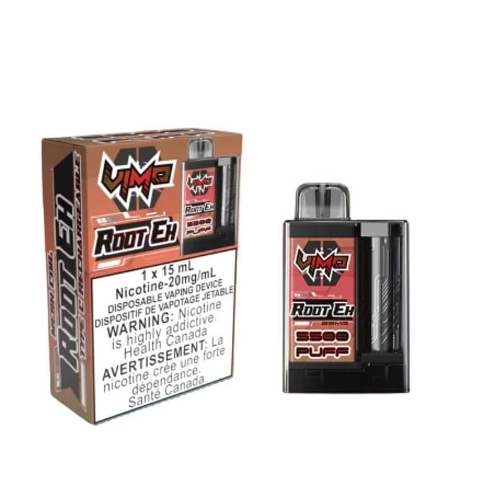 *D/C - EXCISED* RTL - Disposable Vape Vimo 5500 Puff Root Eh - Vimo