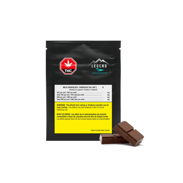 Edibles Solids - MB - Legend THC Milk Chocolate - Format: - Legend