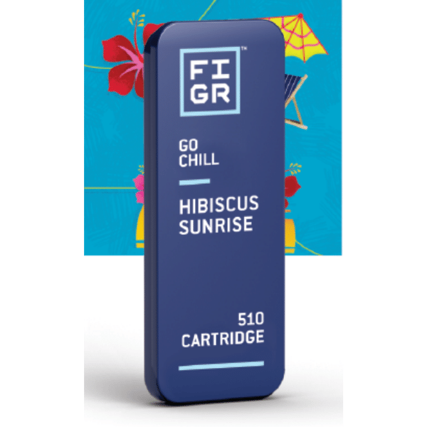 Extracts Inhaled - SK - FIGR Go Chill Hibiscus Sunrise THC 510 Vape Cartridge - Format: - FIGR