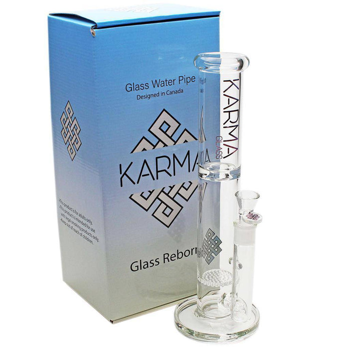 Glass Bong Karma 14" Honeycomb - Karma