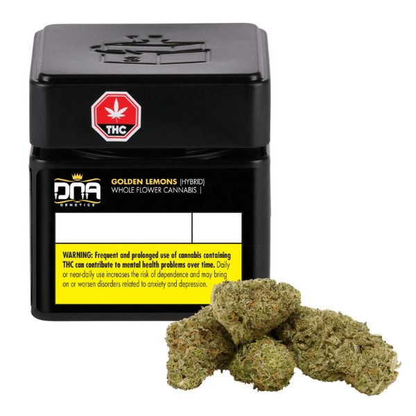 Dried Cannabis - MB - DNA Genetics Golden Lemons Flower - Format: - DNA Genetics