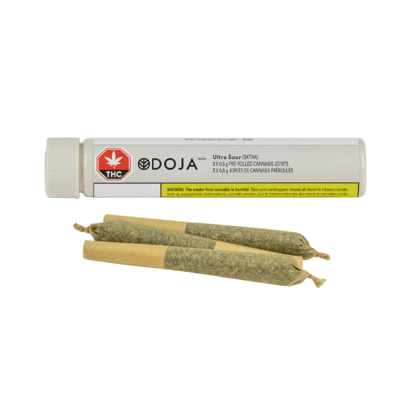 Dried Cannabis - MB - Doja Ultra Sour Pre-Roll - Format: | thejointcannabis