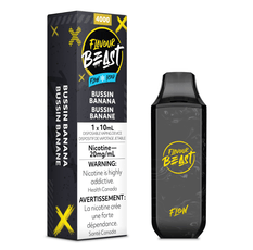 *EXCISED* RTL - Flavour Beast Flow Disposable Vape Rechargeable Bussin Banana Iced - Flavour Beast