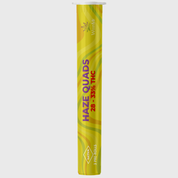 Dried Cannabis - SK - Weed Me Haze Quads Pre-Roll - Format: - Weed Me