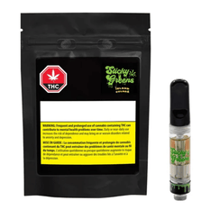 Extracts Inhaled - SK - Sticky Greens Island Colada THC 510 Vape Cartridge - Format: - Sticky Greens