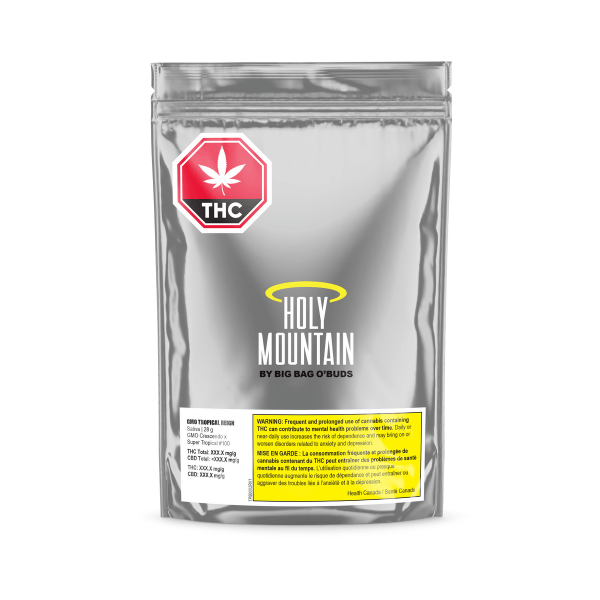 Dried Cannabis - SK - Holy Mountain GMO Tropical Reign Flower - Format: - Holy Mountain