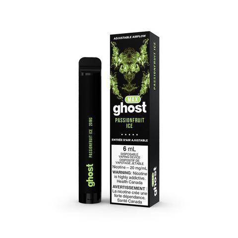 *EXCISED* RTL - Ghost MAX Disposable Passionfruit Ice+ Bold - Ghost