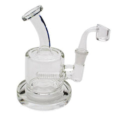 Glass Concentrate Rig Apex 4" Mini Inline with Banger - Apex