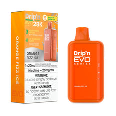 Federal *EXCISED* RTL - Disposable Vape Drip'n Envi EVO Series 28k Orange Fizz