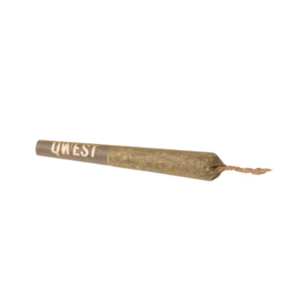 Extracts Inhaled - SK - Qwest Sour Tangie Diamond Infused Pre-Roll - Format: - Qwest