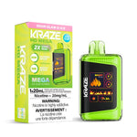 Federal *EXCISED* RTL - Disposable Vape Kraze Kraze HD Mega Sour Slam G Ice