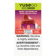 Vaping Supplies - Vuse GO 5000 Disposable Berry Watermelon - Vuse