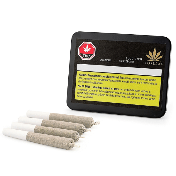 Extracts Inhaled - MB - Top Leaf Blue Dosi Caviar Cones Infused Pre-Roll - Format: - Top Leaf