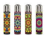 RTL - Disposable Lighters Clipper Large Printed Mandala - Clipper