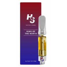 Extracts Inhaled - SK - Hustle & Shake King of the North THC 510 Vape Cartridge - Format: - Hustle & Shake