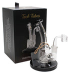 Glass Concentrate Rig Tech Tubes 6" Can Bent Neck Circ - Tech Tubes