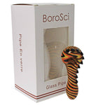Glass Pipe BoroSci 4" Reversal Wave - BoroSci