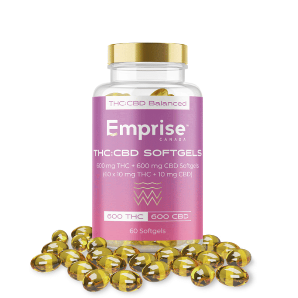 Extracts Ingested - SK - Emprise Canada 1-1 THC-CBD Gelcaps - Format: - Emprise Canada