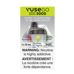 Vaping Supplies - Vuse GO 5000 Disposable Clear - Vuse