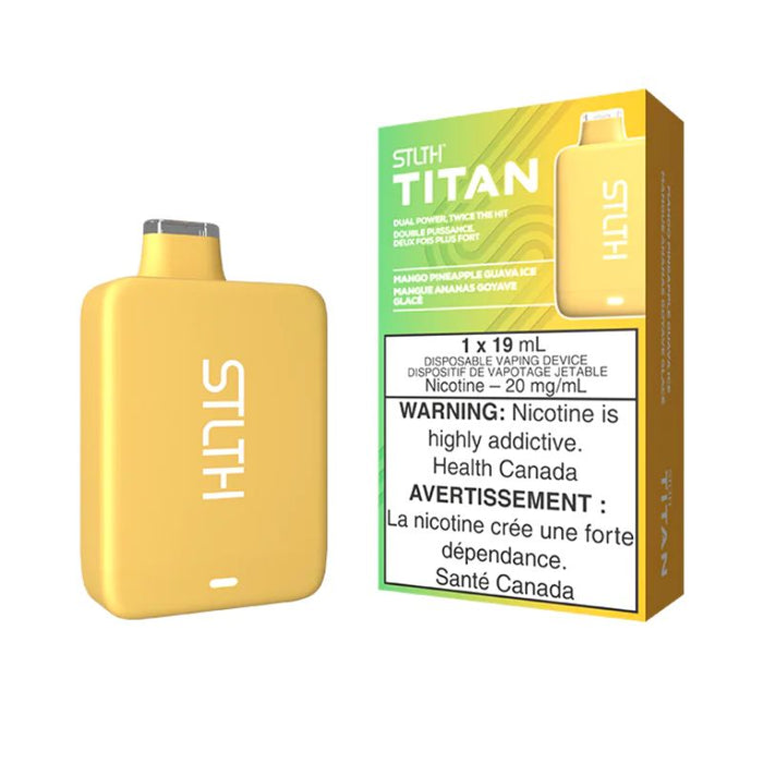 *EXCISED* RTL - STLTH Titan Disposable Vape Mango Pineapple Guava Ice - STLTH