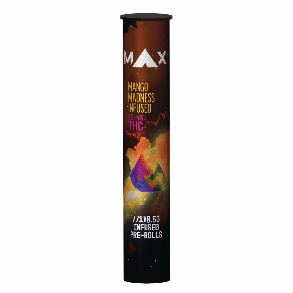 Extracts Inhaled - MB - Weed Me Max Mango Madness Infused Pre-Roll - Format: