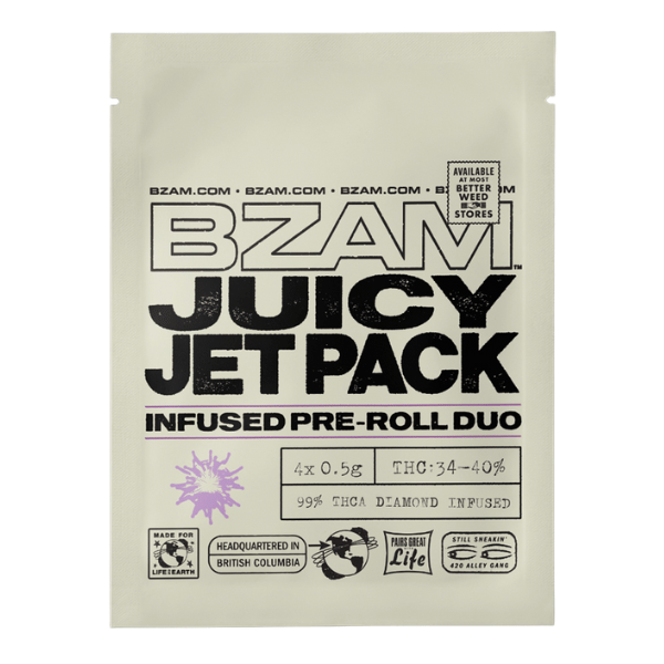 Extracts Inhaled - SK - BZAM Juicy Jet Pack Infused Pre-Roll - Format: - BZAM