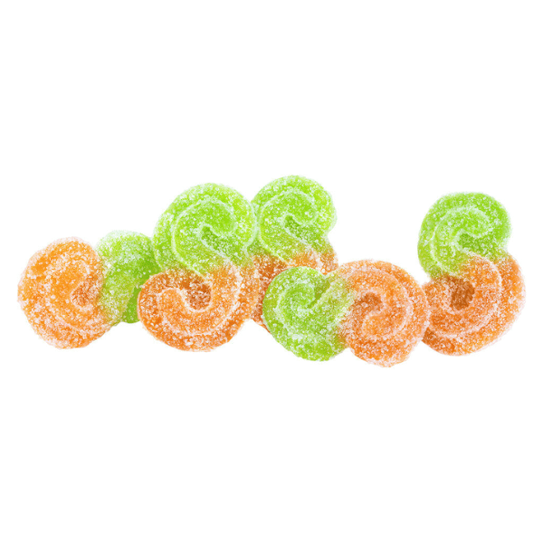 Edibles Solids - SK - Sourz By Spinach Caramel Green Apple THC Gummies - Format: