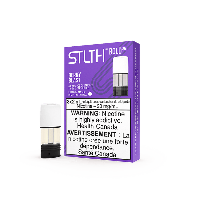 *EXCISED* STLTH Pod 3-Pack -Berry Blast + Bold - STLTH