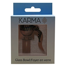 Glass Bowl Karma 14mm Reversal With Hook Pull - Karma