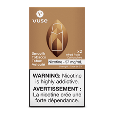 Vaping Supplies - Vuse ePOD - Smooth Tobacco - Vuse