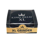 RTL - Metal Grinder King Palm 2pc 2.5" Black - King Palm