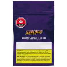 Edibles Solids - SK - Shred'Ems Cloudberry Snoozers 1-1 THC-CBN Gummies - Format: - Shred'Ems