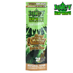 RTL - Hemp Wraps Terp Enhanced Juicy Jay Natural - Juicy Jay