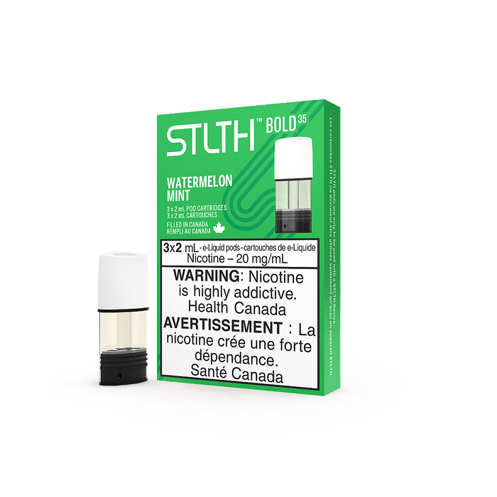 *EXCISED* STLTH Pod 3-Pack -Watermelon Mint + Bold - STLTH