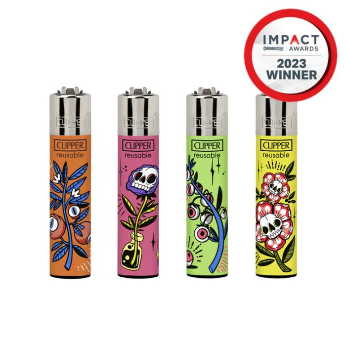 RTL - Lighters Clipper Strange Flowers 2 Series - Clipper