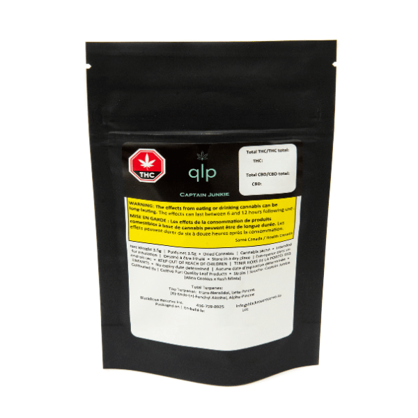 Dried Cannabis - SK - Quality Leaf Products Captain Junkie Flower - Format: - Quality Leaf Products